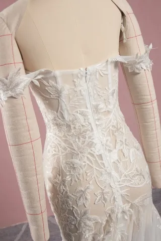 embroidery lace dress