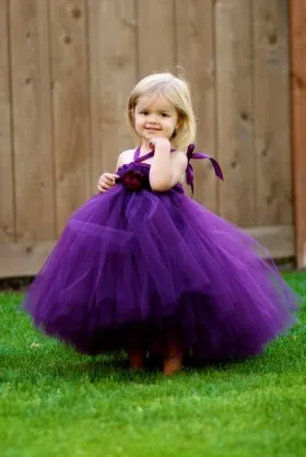 tulle tutu flower girl dresses