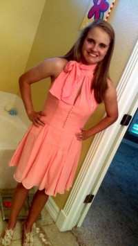 Absolutely lovly pink dress