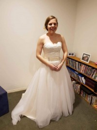 Perfect replica wedding dress