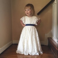 Sweet cute flower girl dress