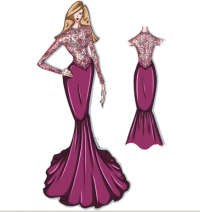 dress sketch