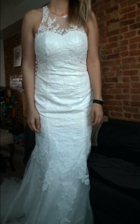 incredible custom bridal gown