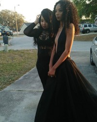 loved back prom dress