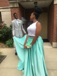 memorable prom dress