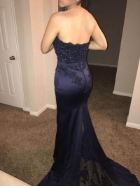 Loved navy prom homecoming dress
