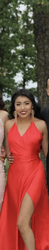plunging V neck red halter tight A line dress