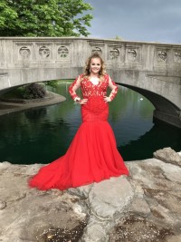 BEAUTIFUL RED DRESS