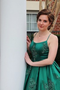 amazingly high quality dress with richly colored fabric