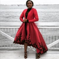good quality material dress