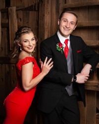 Red Junior Prom Dress