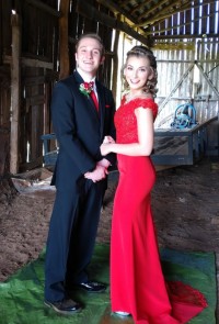 perfect red mermaid prom dress