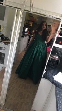 Amazing Emerald Prom dress