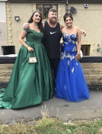 Beautiful Amazing Emerald Prom dress