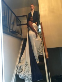 fit very nicely beautiful dress