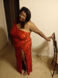 ruby sequin high school dress
