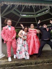 custom senior princess prom dress