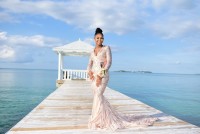customized long sleeve prom dress 2019