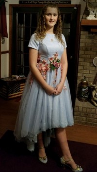 perfect fit and very well made custom dress