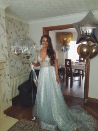 Sparkling dress for formal