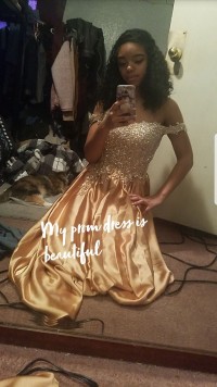prom dress for my senior year