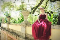 burgundy dream dress