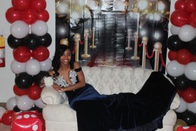 beautiful dark navy velvet prom dress 2018