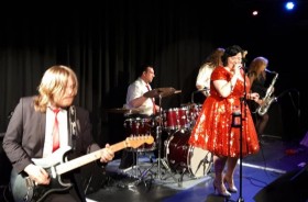 gorgeous album launch dress