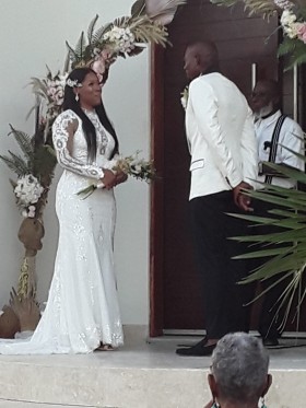 this was my wedding dress