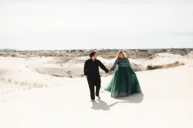 engagement photoshoot dress