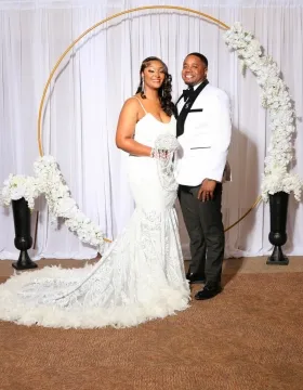 my wedding dress I love it