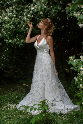 inspired beautiful wedding dress