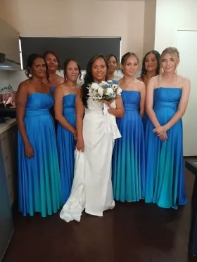 gorgeous bridesmaids