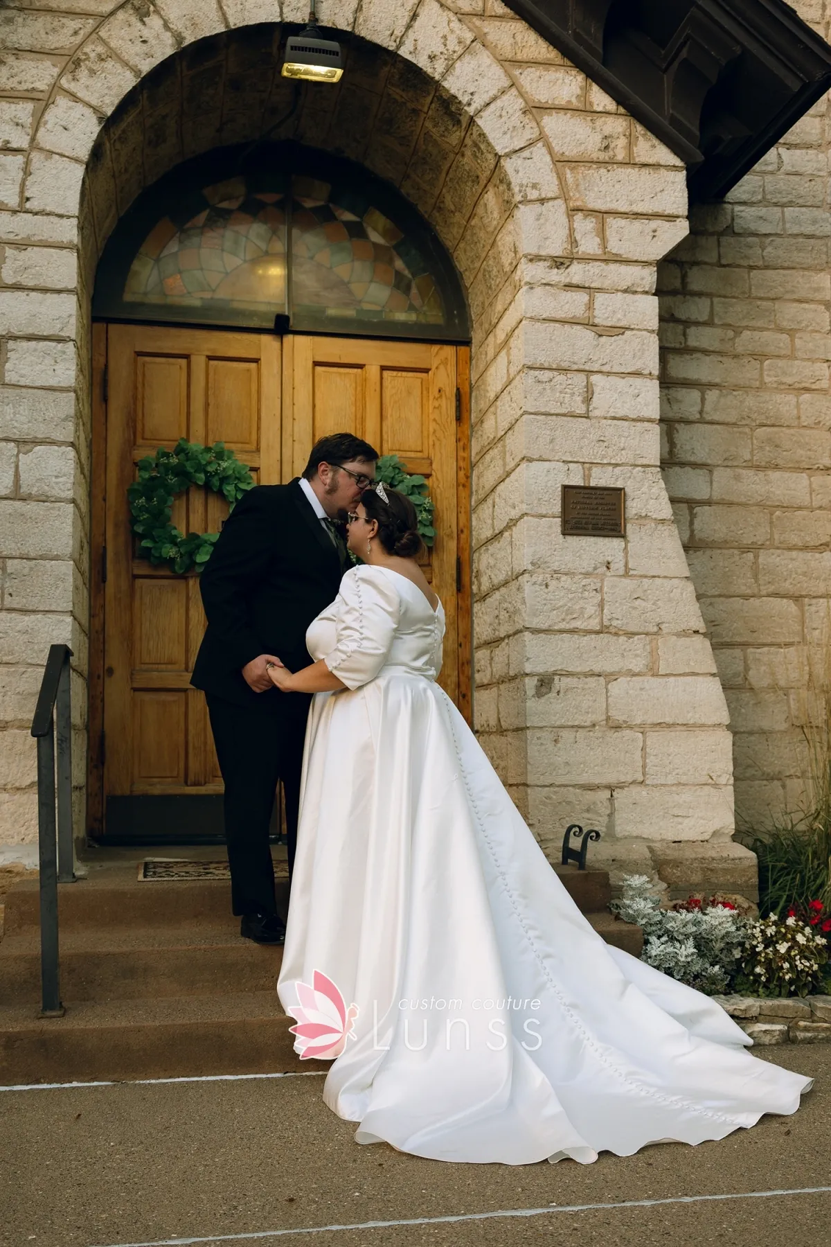 my wedding dress fit me like a glove