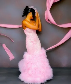 the most stunning and beautiful gown