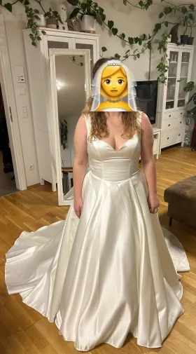 my absolutely stunning wedding dress