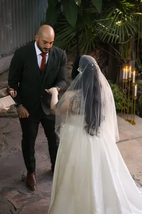 beautiful wedding gown