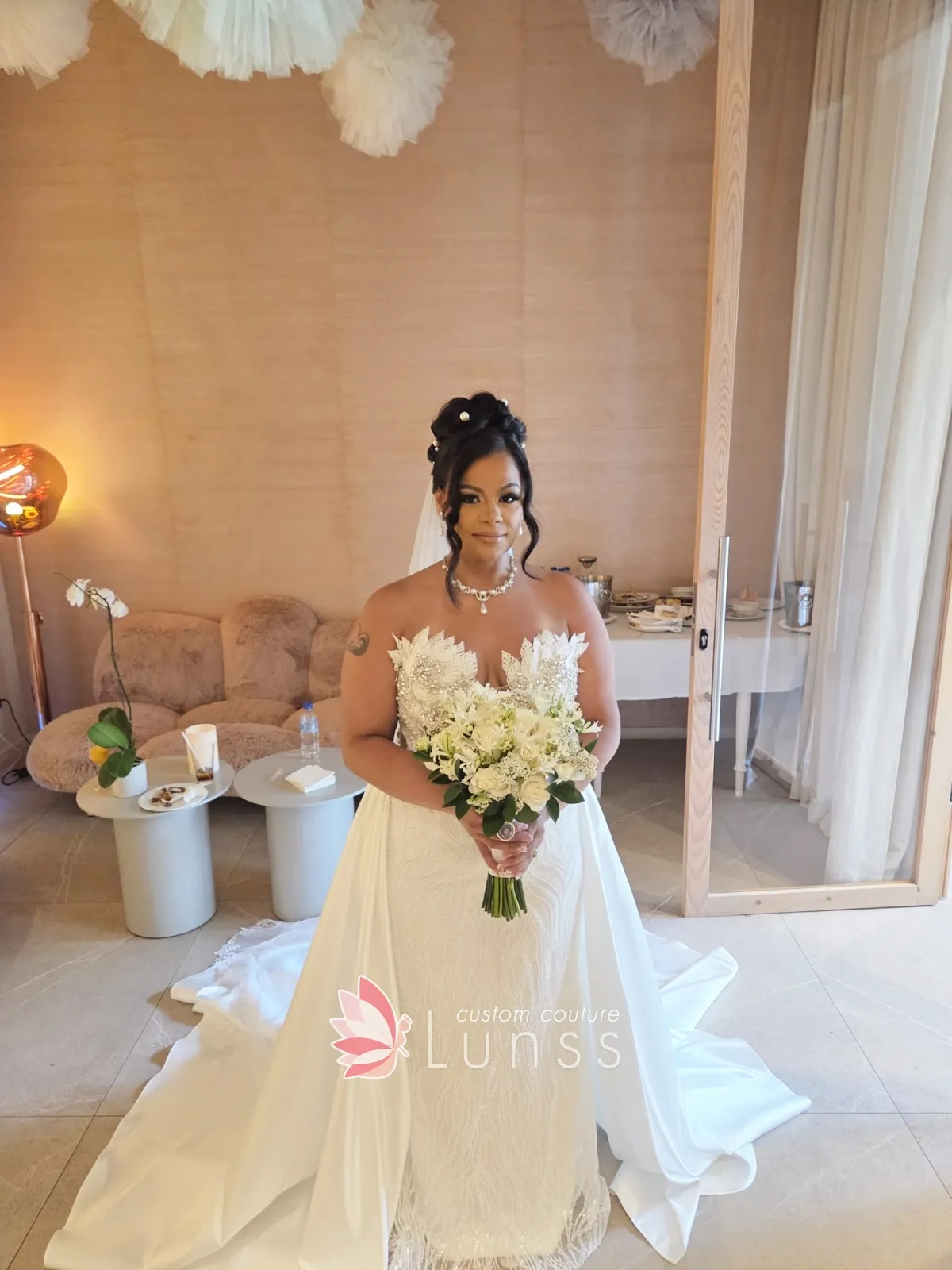 the perfect fit custom size wedding dress
