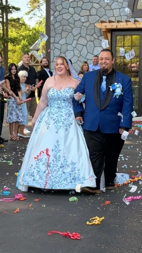 definitely recommend custom wedding dress