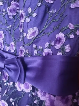 purple cocktail dress for my prom