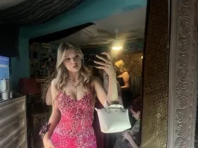 me wearing the dress