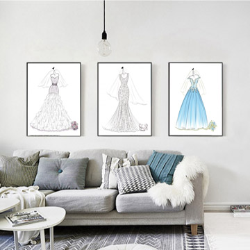 sketch for decoration