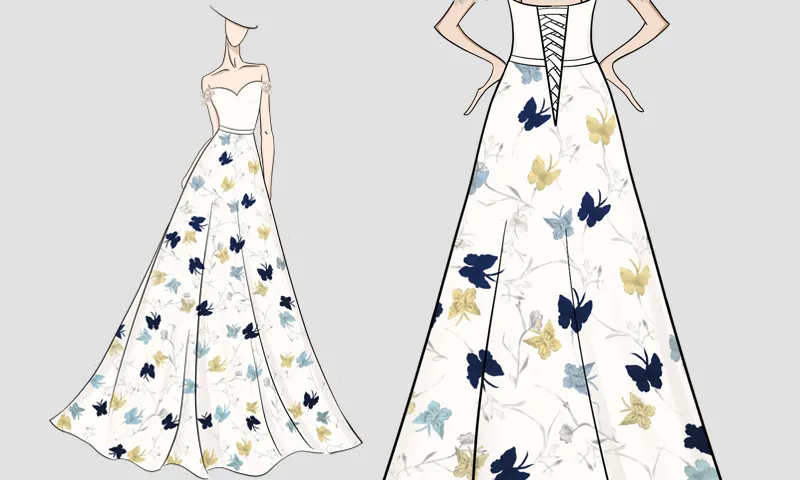 dress sketches